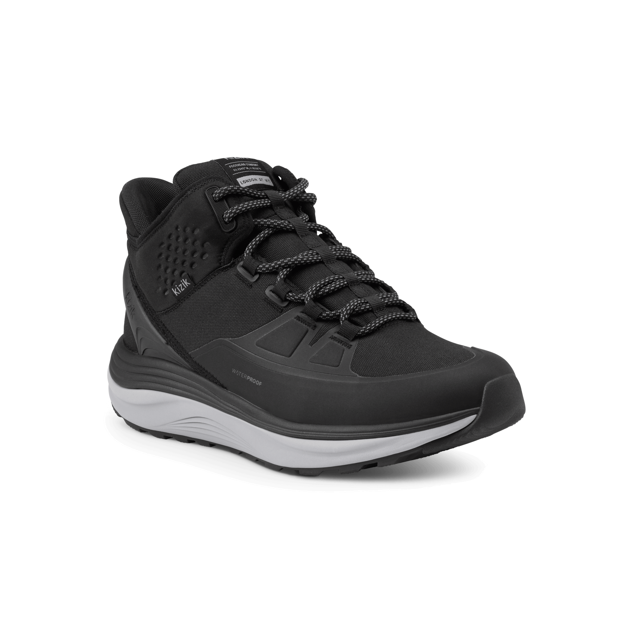 Men's London AT Mid Waterproof - Black/Alloy - Image 3