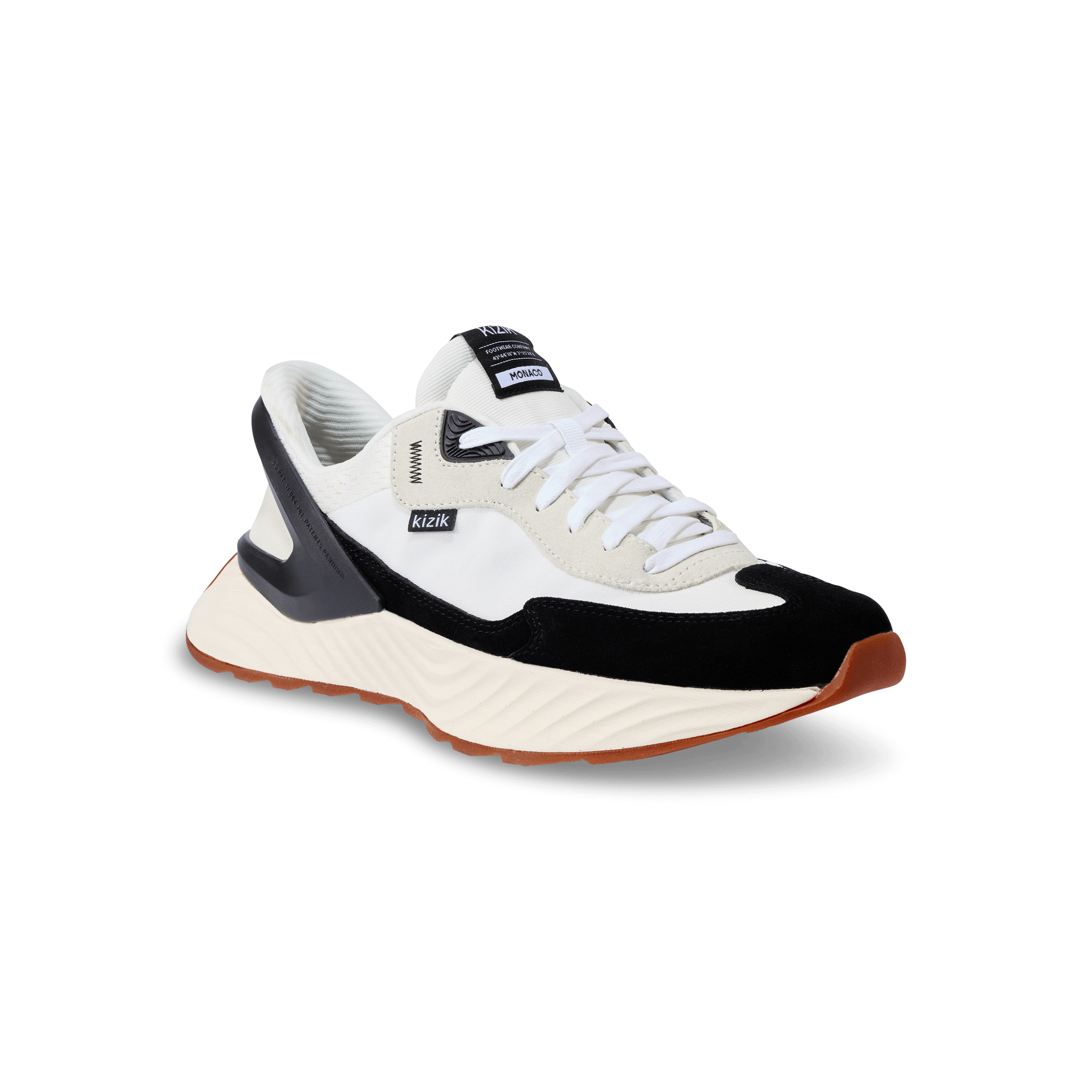 Men's Monaco - White/Black - Image 3