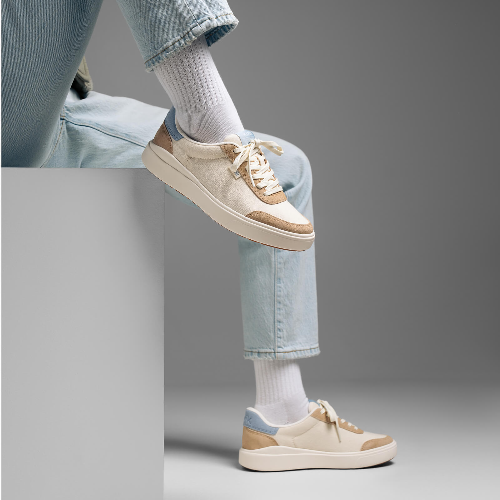 Women's Prague 2 - Buttercream/Soft Chambray - Image 9